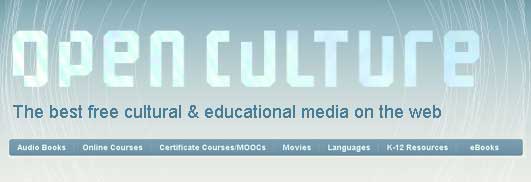 Open Culture - The best free cultural & educational media on the web
