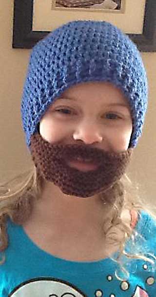 Bearded Beanie - by Whimsical Toppers